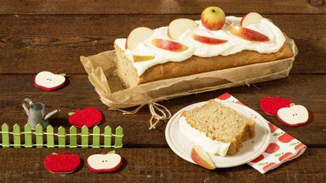 Äpflikuchen mit Frischkäsehaube