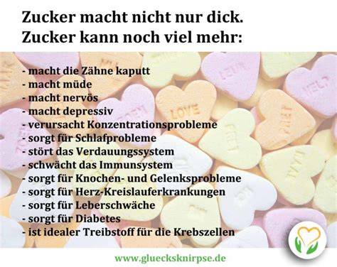 Ärztliche Warnung vor zu viel Zucker