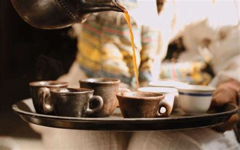 Äthiopische Kaffeezeremonie mit Jabana