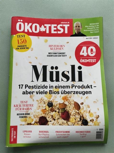 ÖKO-TEST Müsli-Sieger 2025: Übersicht Bio-Produkte