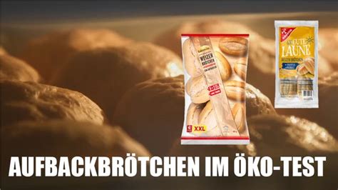 Öko-Test Prüflabor für Aufbackbrötchen