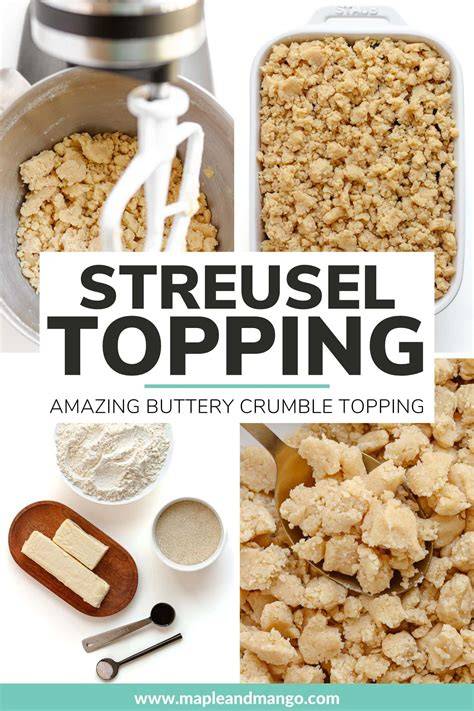 Übersetzungen und Begriffsvergleich Streusel granello Crumble
