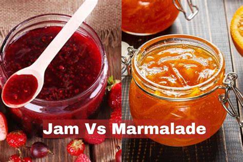 Übersicht: Deutsche Marmelade - britische Jam und Marmalade