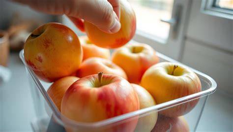 Übersicht: Haltbarkeit von Apfelprodukten im Gefrierfach