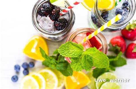 Übersicht: Nährstoffgehalt von Zutaten für Infused Water