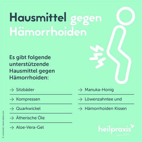 Übersicht: Verschiedene Hausmittel bei Hämorrhoiden (inkl. Auftragen von Honig)