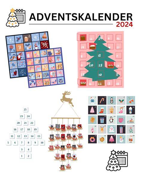Übersicht Adventskalender Gewinnspielpreise