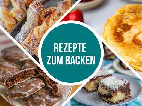 Übersicht Backrezepte und Kochrezepte