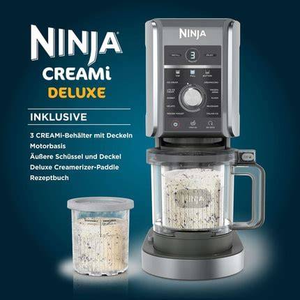 Übersicht der Programme der Ninja CREAMi Deluxe