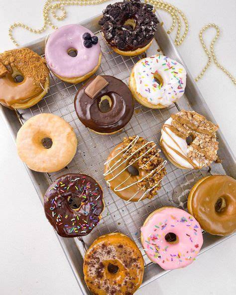 Übersicht gesunder Donut-Toppings