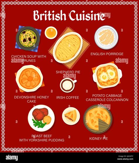 Übersicht süßer und herzhafter Puddings britischer Küche