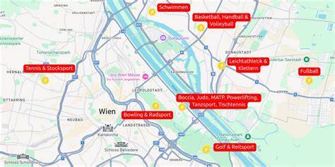 Übersichtskarte: Dessert-Hotspots in Wien