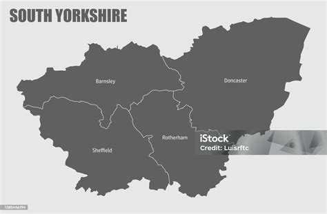 Übersichtskarte Grafschaft Yorkshire