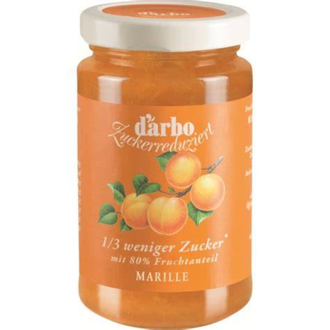 250 g Glas Darbo Zuckerreduziert Marille