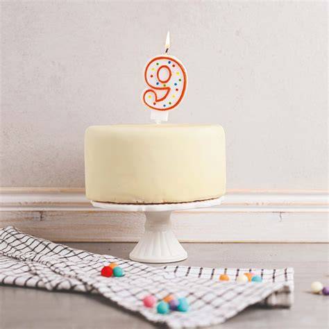 29. Geburtstag Torten-Deko mit Zahlenkerzen