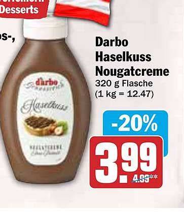 320 g Flasche Darbo Haselkuss