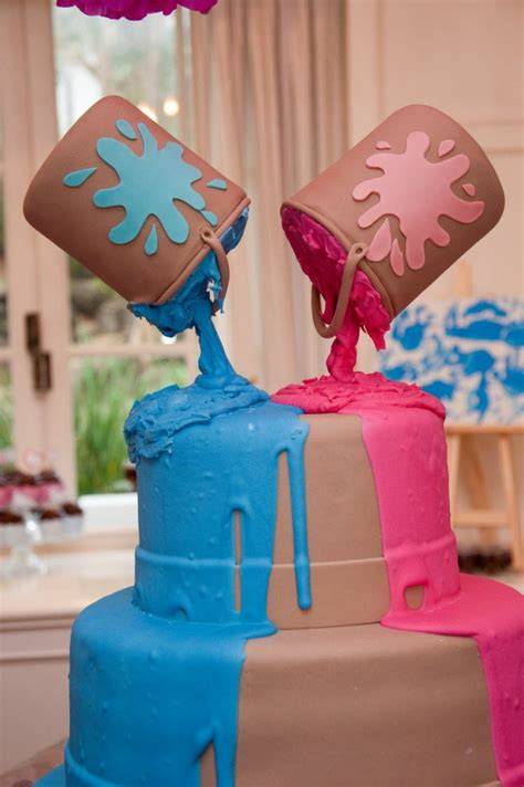 3d torte mit eimer glasur effekt