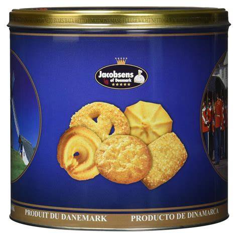 500g Dose Jacobsens Dänische Butterkekse