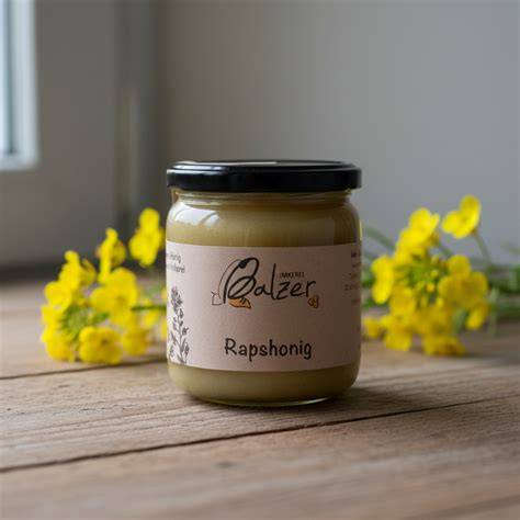 500g Glas Sommerblütenhonig / Rapshonig