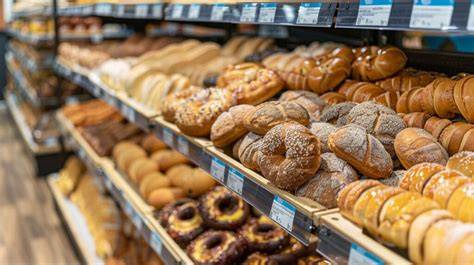 ALDI Backstube: Auswahl an Kuchen und Zutaten