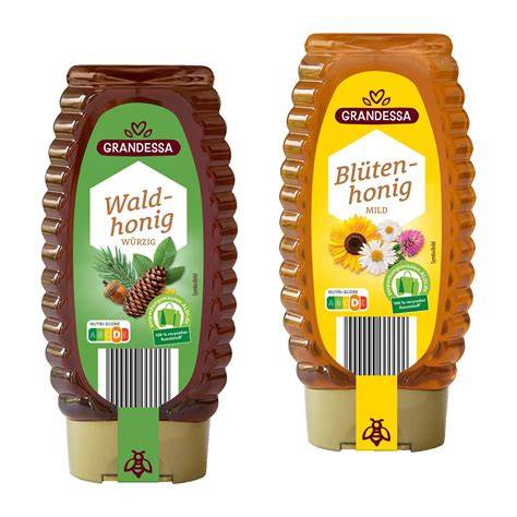 ALDI Honigprodukte: Spender und Glas