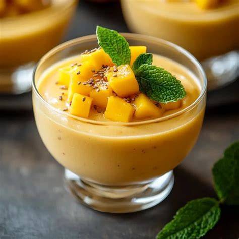 Aam Doi - cremiges Joghurtdessert mit Mango