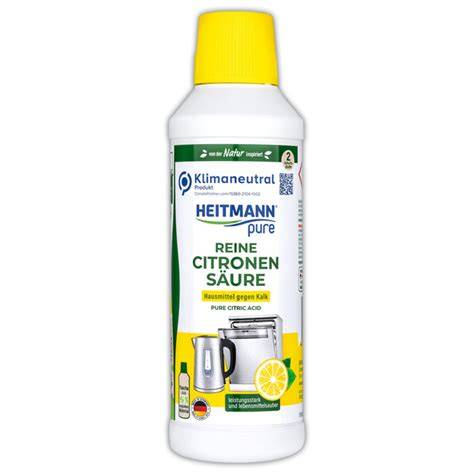 Abbildung von Heitmann Zitronensäure und Marmeladengläsern