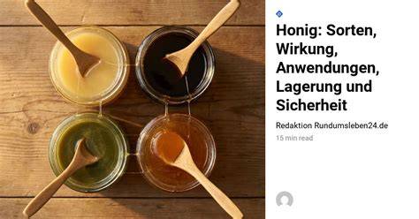 Abgefüllter Honig und Lagerung