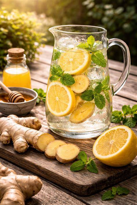 Abkochen von Blüten mit Wasser und Zitrone