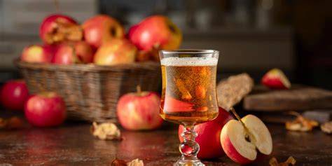 Abziehen und Abfüllen von Apfelwein