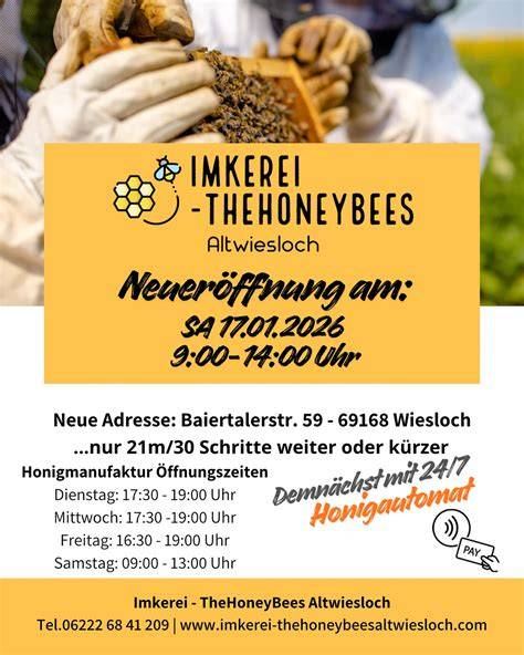 Adresse und Standort der Imkerei
