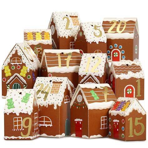 Adventskalender Lebkuchen - verschiedene Dekorationsideen