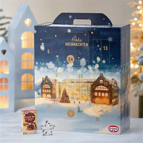 Adventskalender mit Holstentor-Motiv