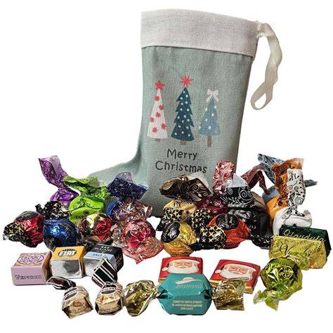 Adventskalender mit einzeln verpackten Schokoladenminis