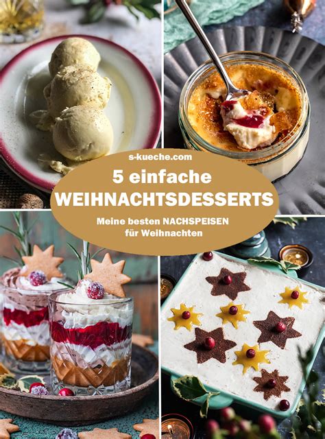 Adventstafel mit verschiedenen Thermomix Weihnachtsdesserts