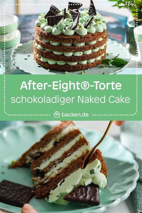 After Eight Torte und sommerliches Minzeis