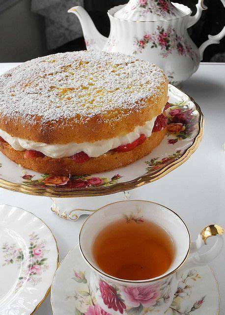 Afternoon Tea mit Victoria Sponge Cake
