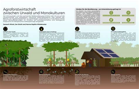 Agroforst-Kakaoplantage (Infografik)
