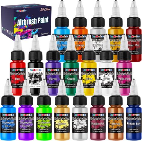 Airbrush Farben Set speziell für Tortendekoration