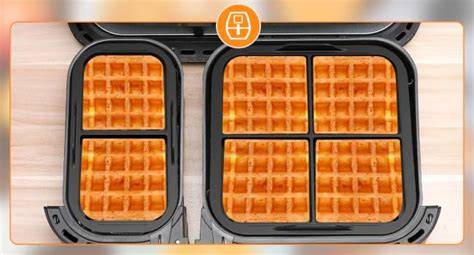 Airfryer mit Silikon-Waffelform