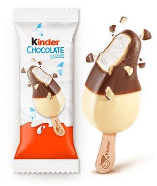 Aktionspackungen Ferrero Eis-Multipack mit Kinder Schokolade Eis