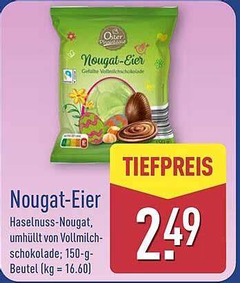 Aktuelle Angebote Nougat Eier und klassische Eier bei Kaufland