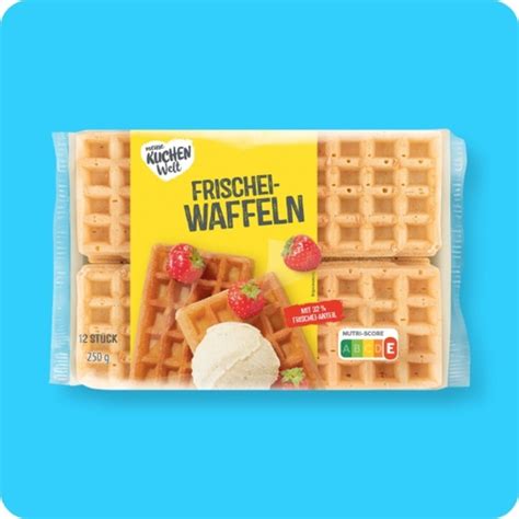 Aktuelle Supermarktpreise Frischei Waffeln