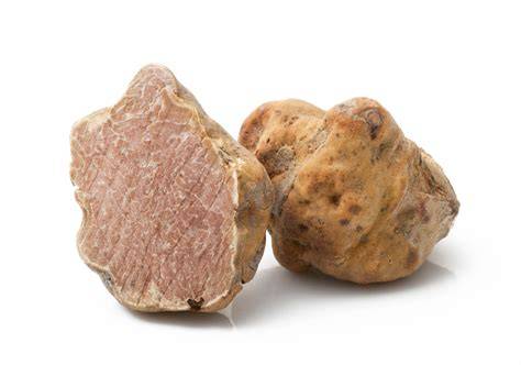 Alba-Trüffel auf Markttisch