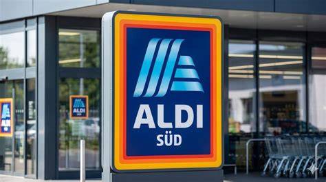 Aldi Süd Filiale mit Pralinenangebot