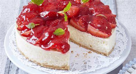 Alle Zutaten für Milchreis Torte mit Erdbeeren