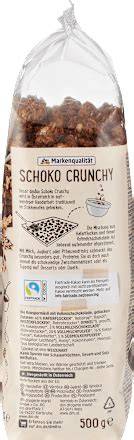 Allergene im Schoko Crunchy Müsli dm