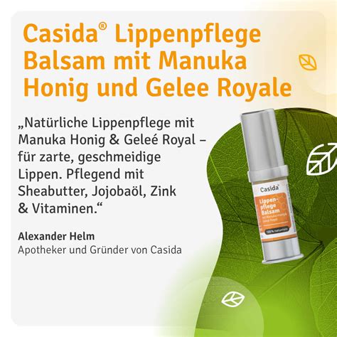 Allergene und Tierische Bestandteile in Manuka Honig Lippenpflege