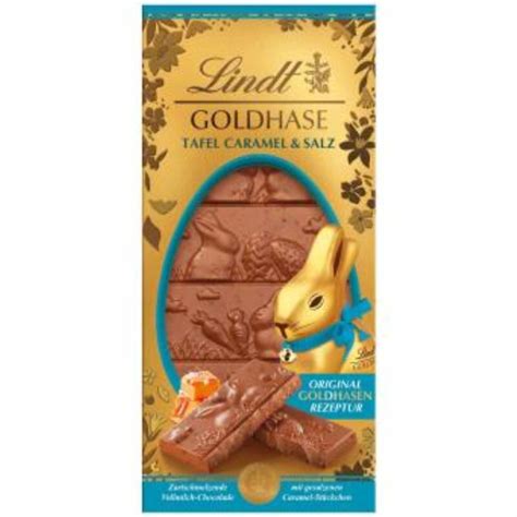 Allergenhinweise und Zutatenübersicht Lindt Goldhase Caramel & Salz