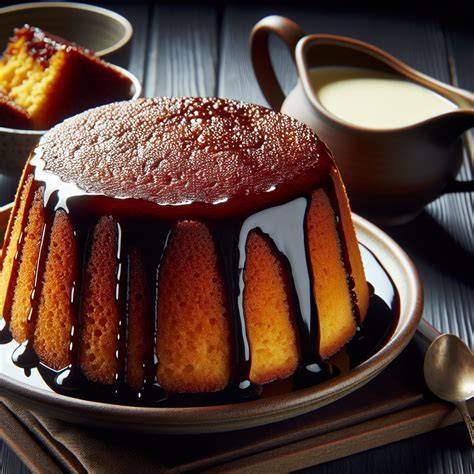 Alles bereit: Zutaten für den Treacle Sponge Pudding auf der Küchenarbeitsplatte